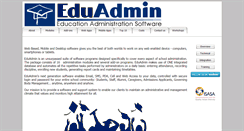 Desktop Screenshot of eduadmin.com